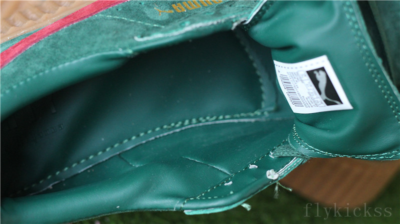 Rihanna Puma Suede Creeper Green